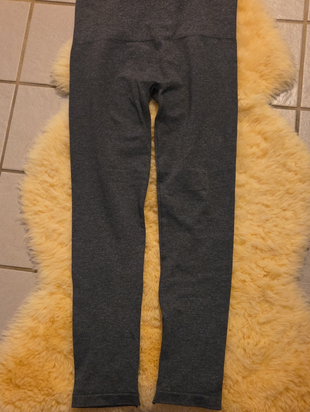 Charcoal Gray Leggings - Brand Unspecified
